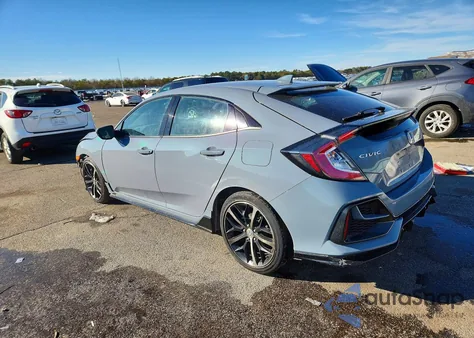 2020 Honda Civic Sport from USA, damaged, VIN SHHFK7H47LU422811